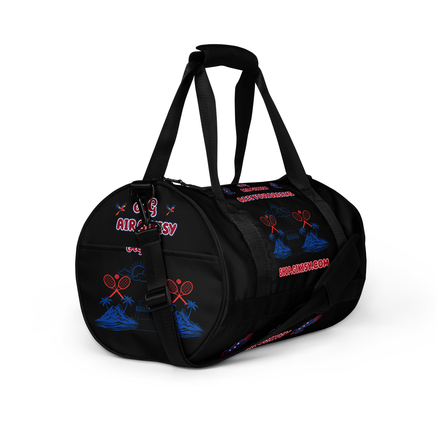 All-over print gym bag