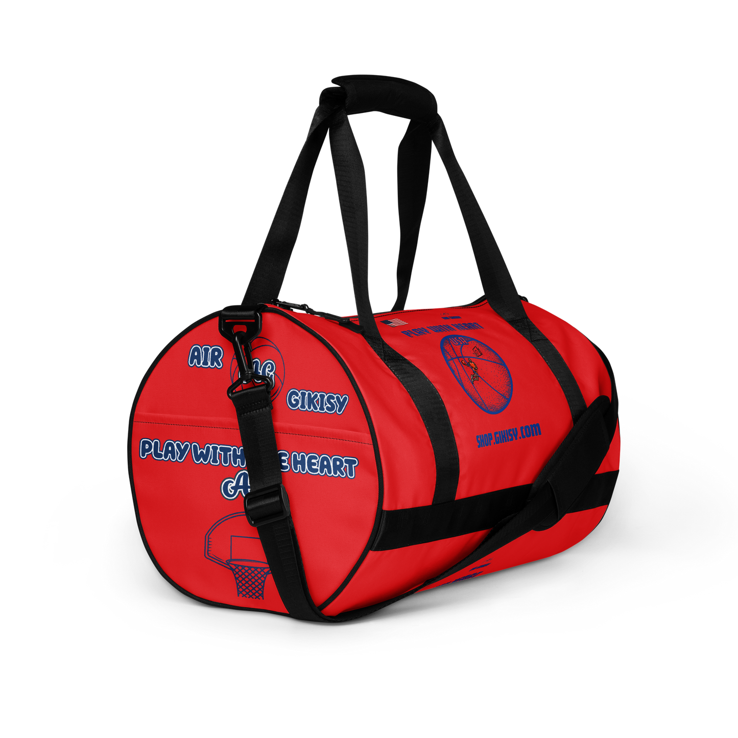 All-over print gym bag
