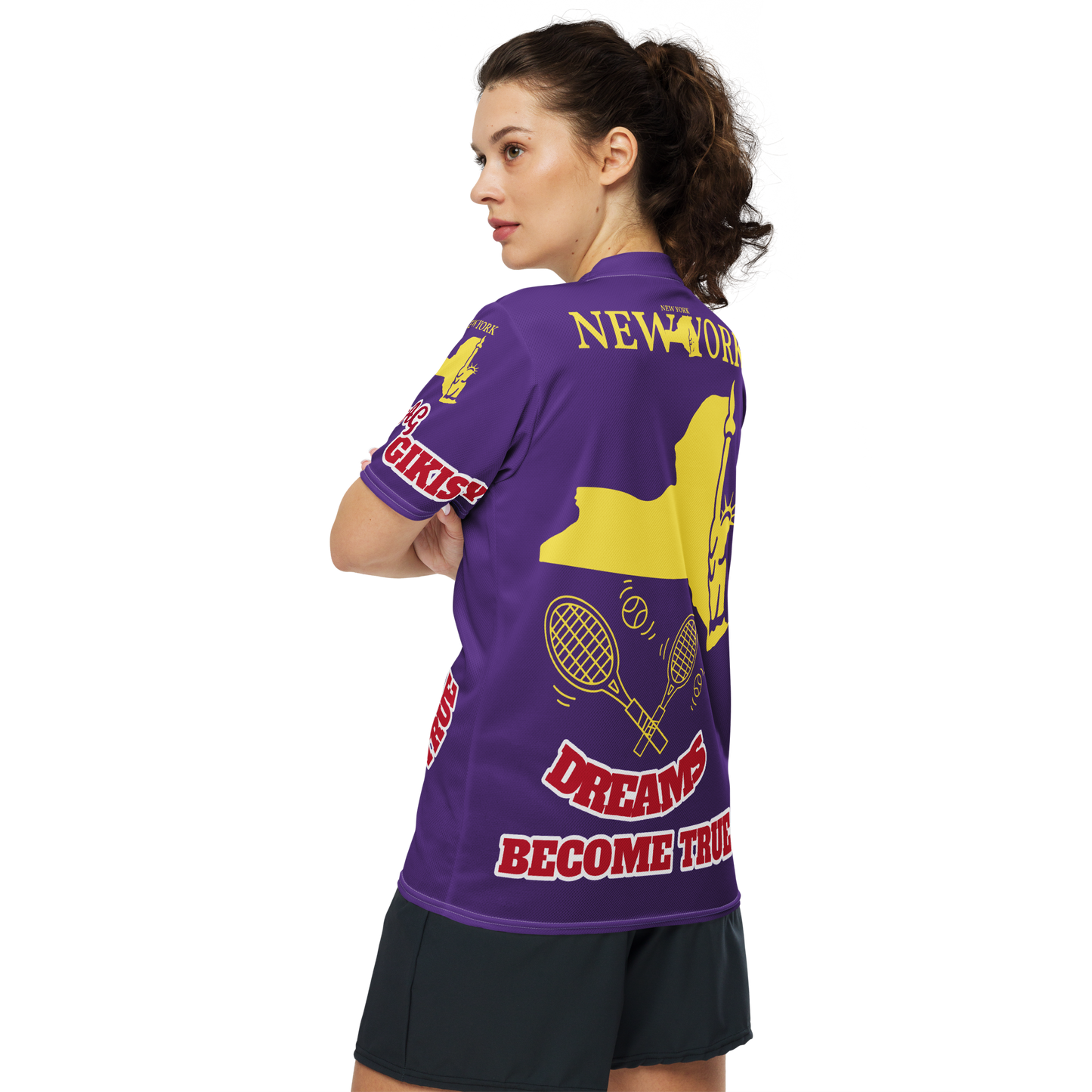 Recycled unisex sports jersey