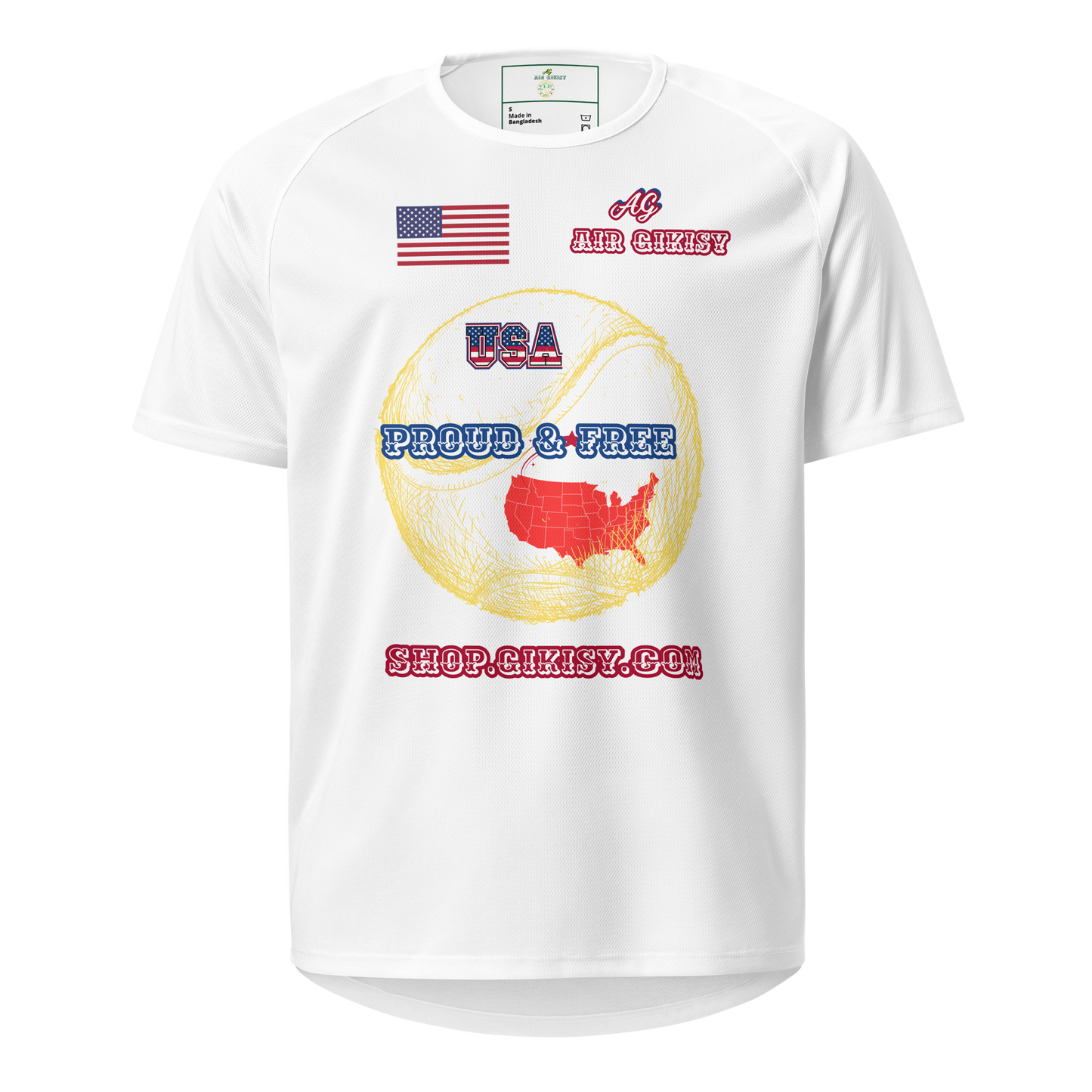 Unisex sports jersey