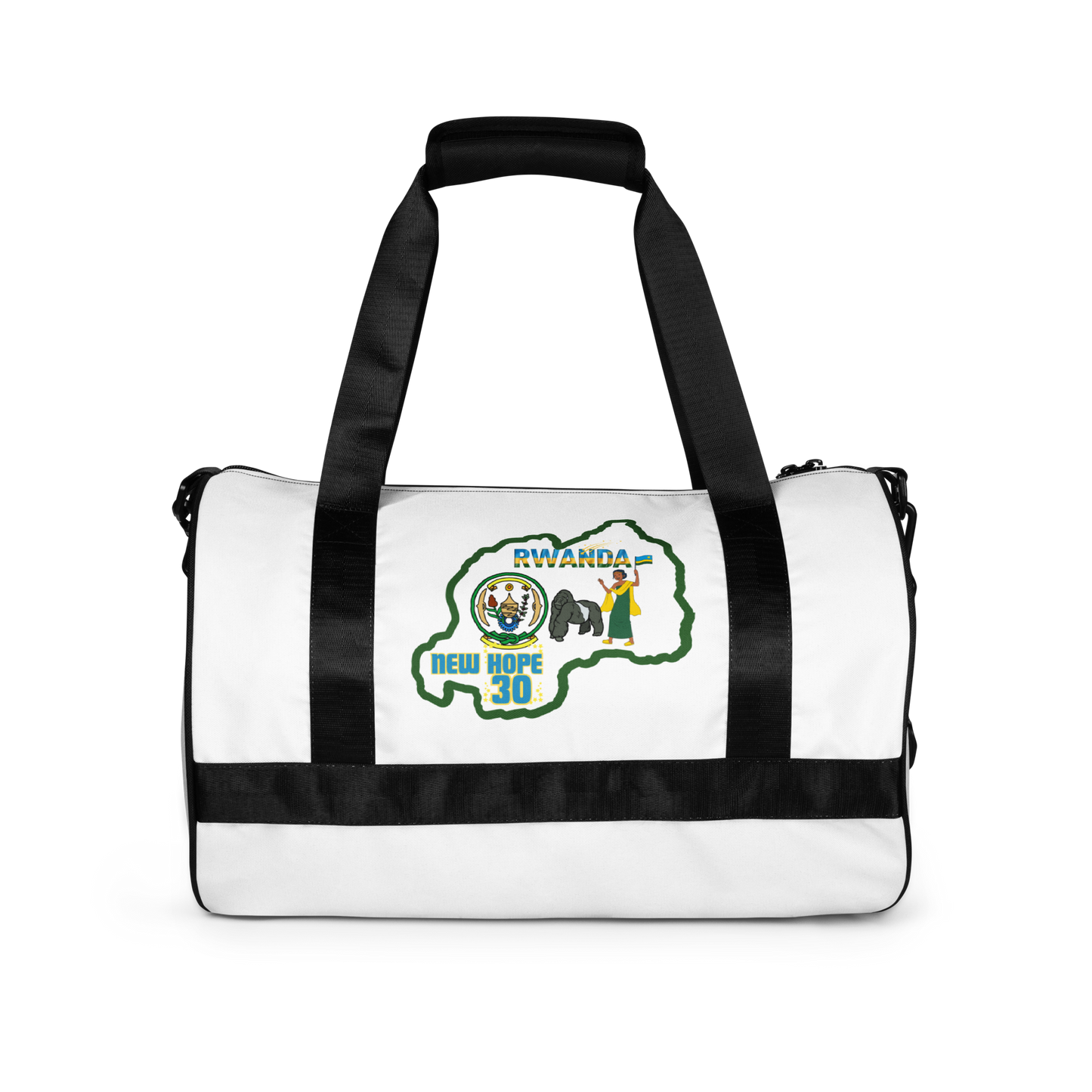 All-over print gym bag