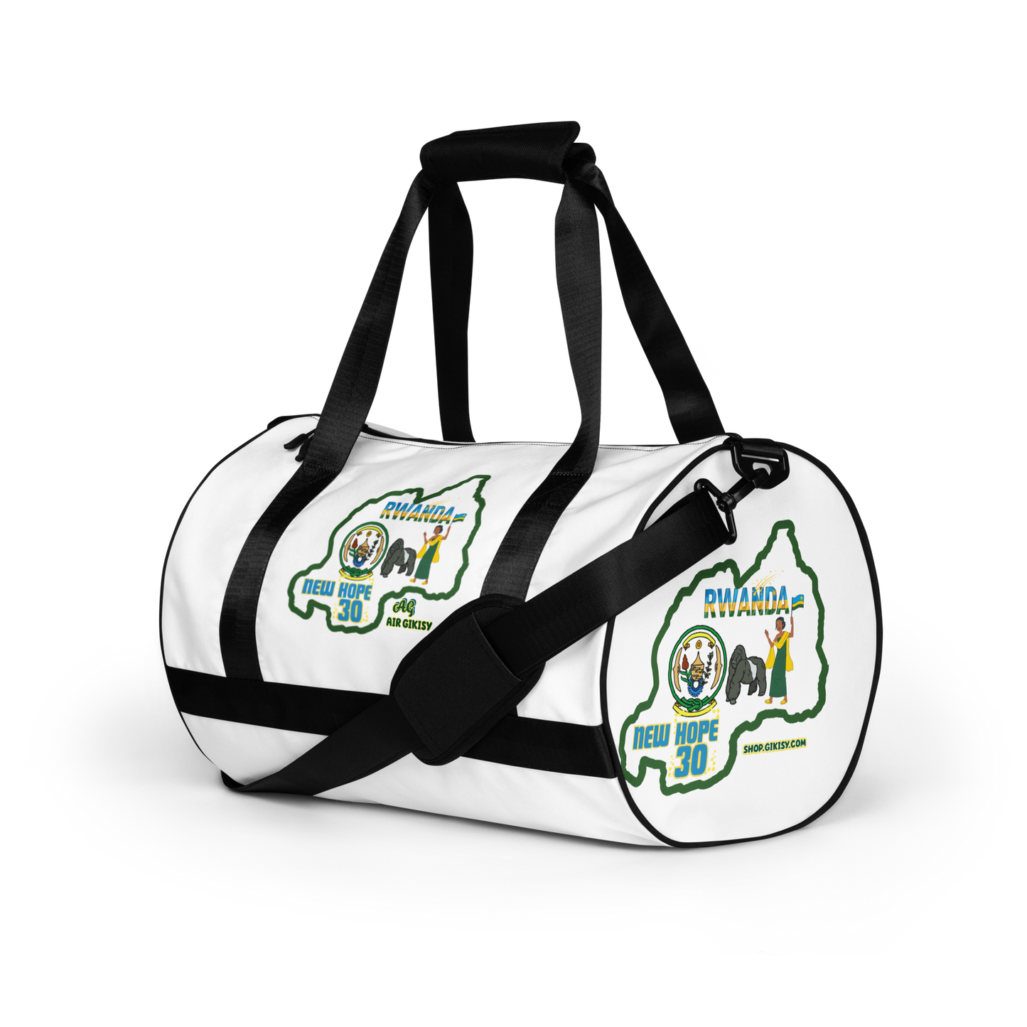 All-over print gym bag