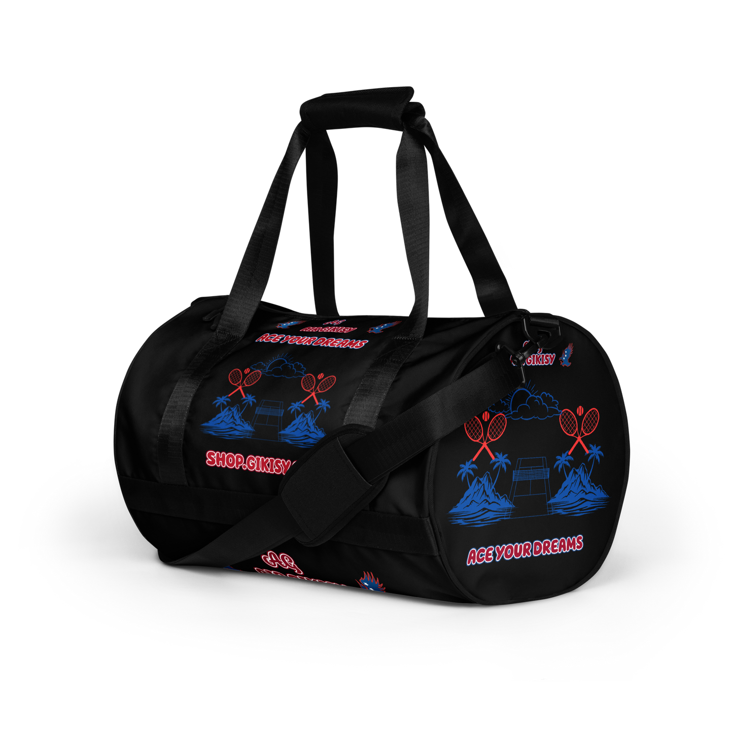 All-over print gym bag