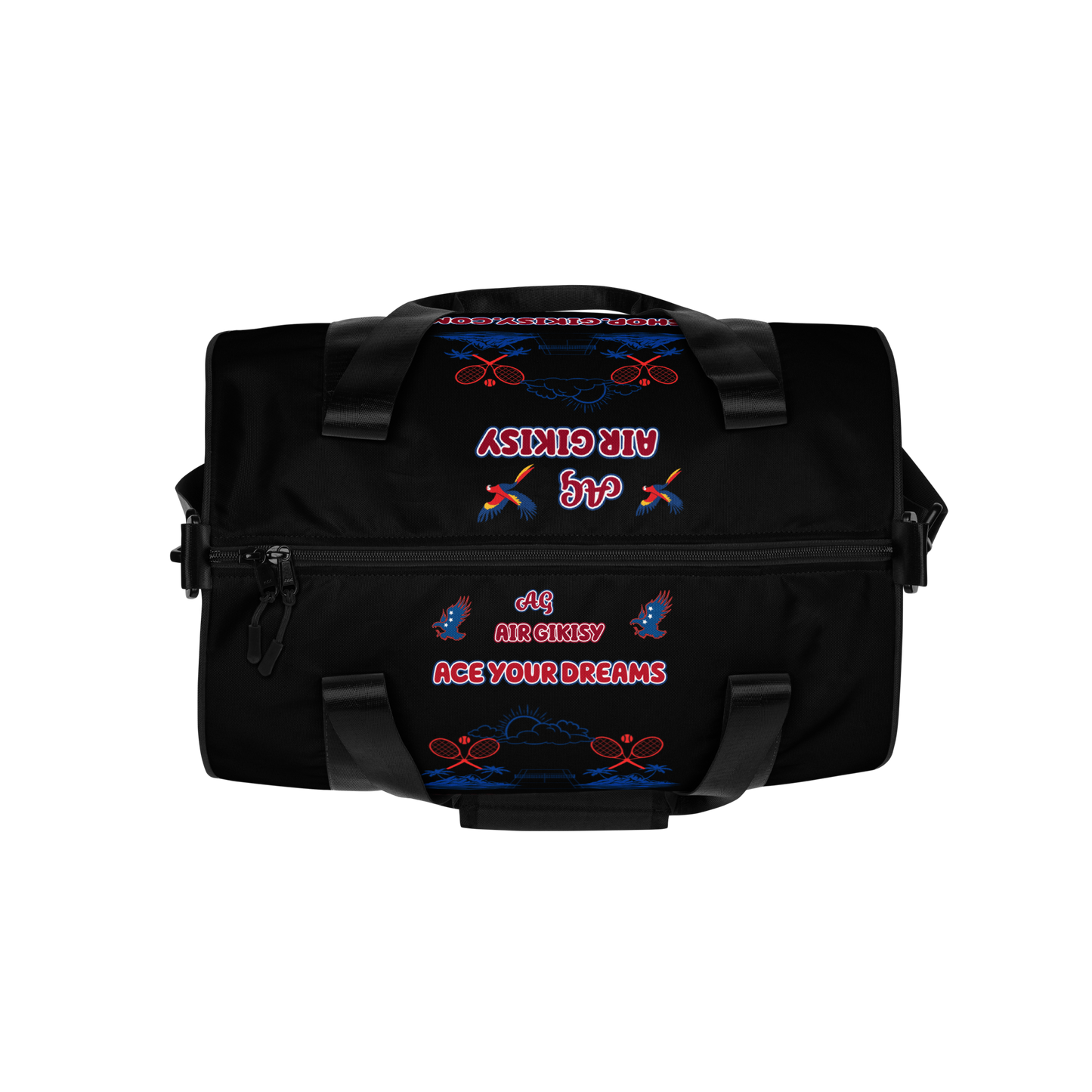 All-over print gym bag
