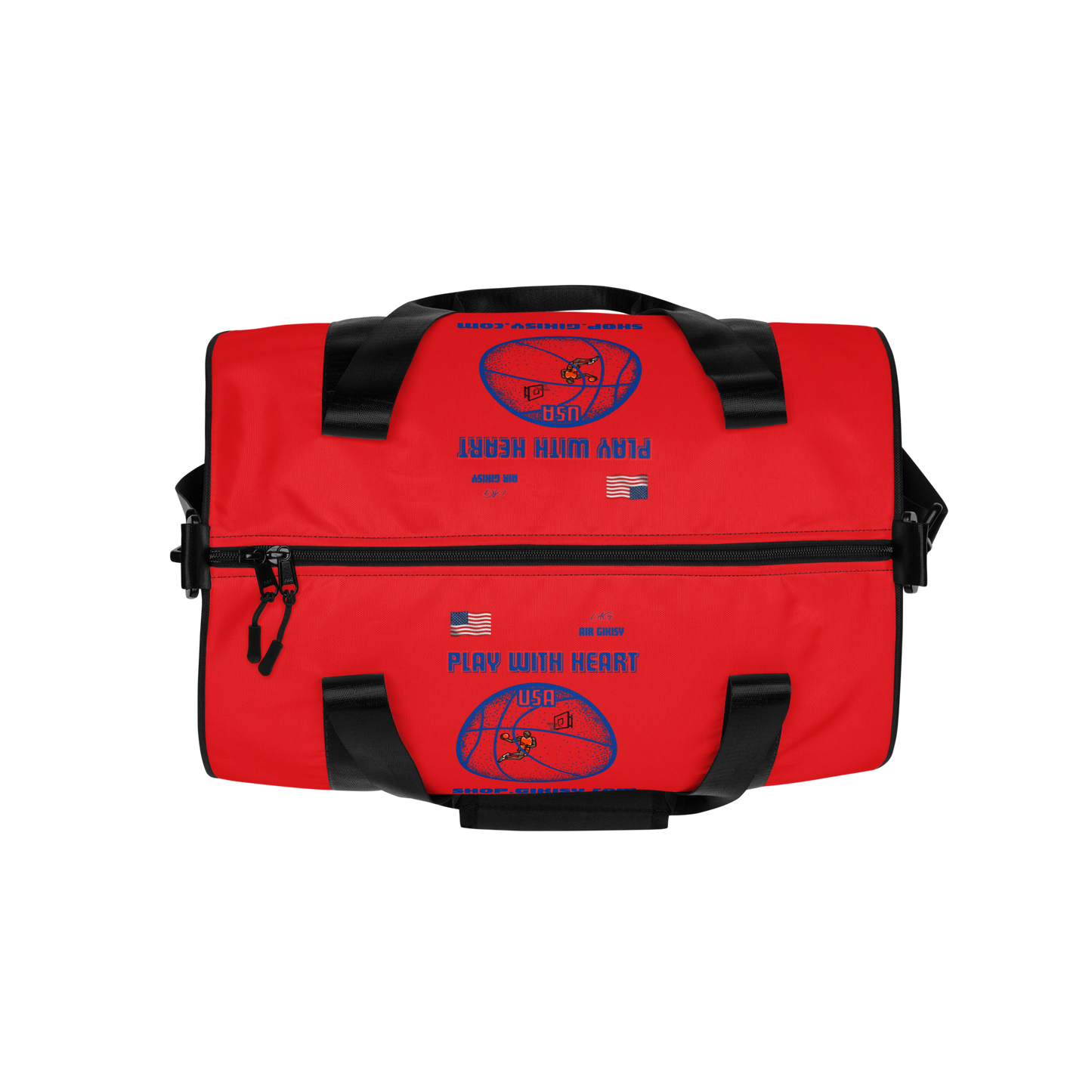 All-over print gym bag