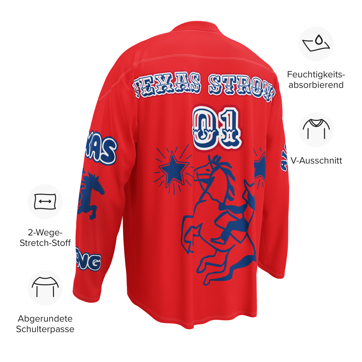 Recycled hockey fan jersey