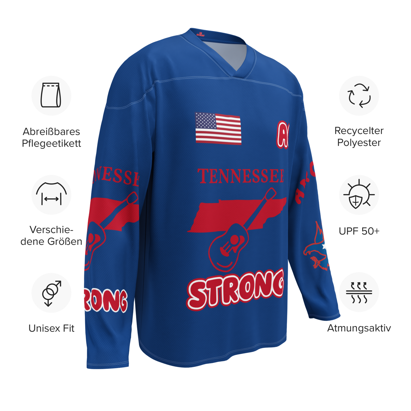 Recycled hockey fan jersey