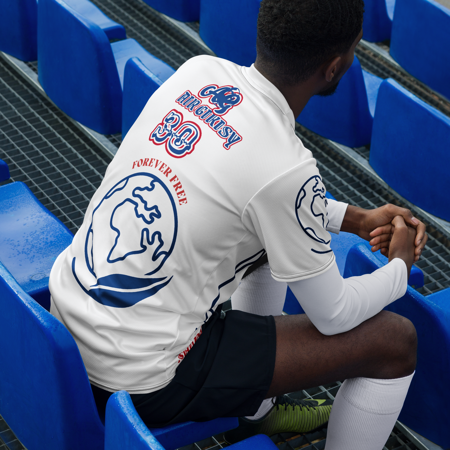 Recycled unisex sports jersey