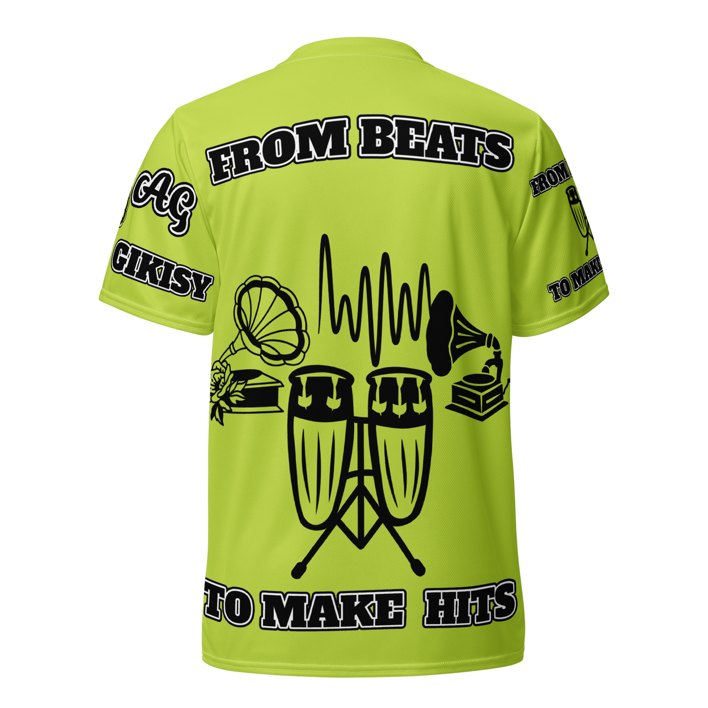 Recycled unisex sports jersey