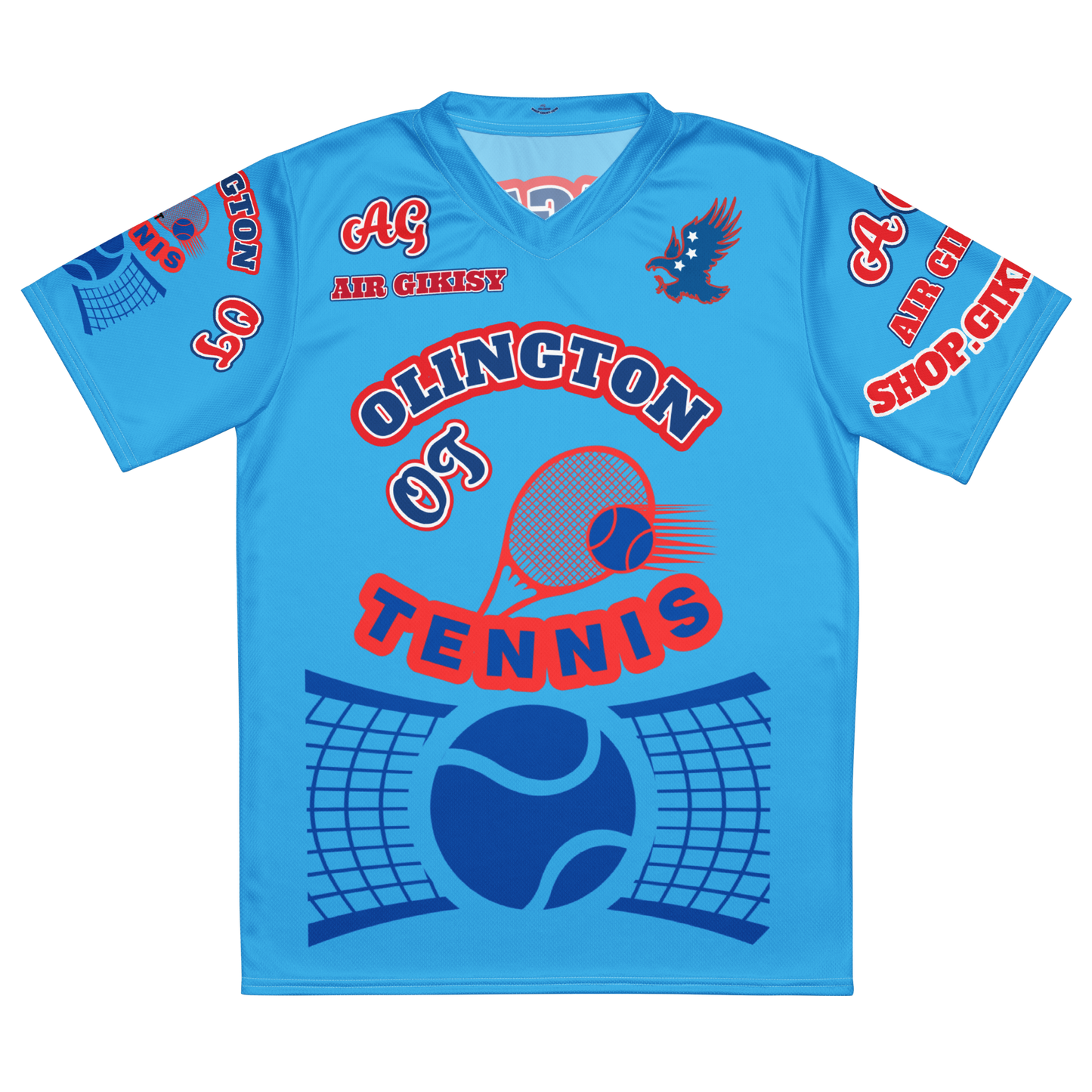 Recycled unisex sports jersey