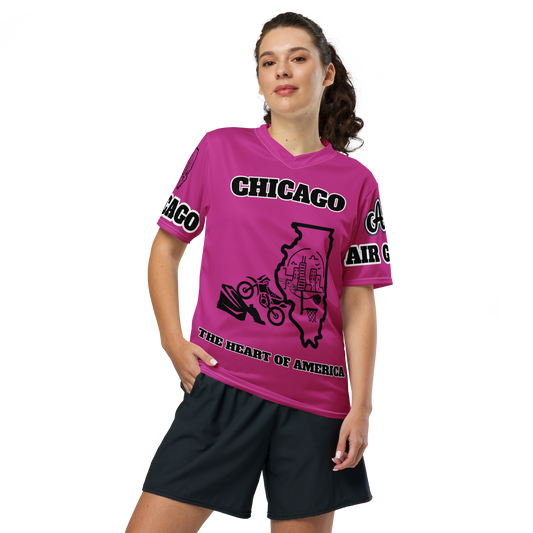 Recycled unisex sports jersey