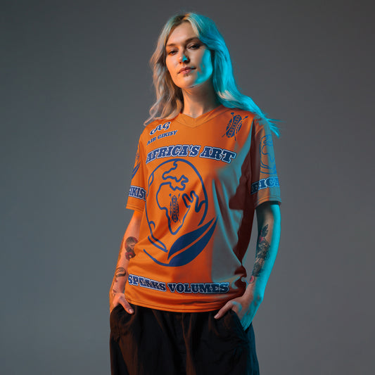 Recycled unisex sports jersey