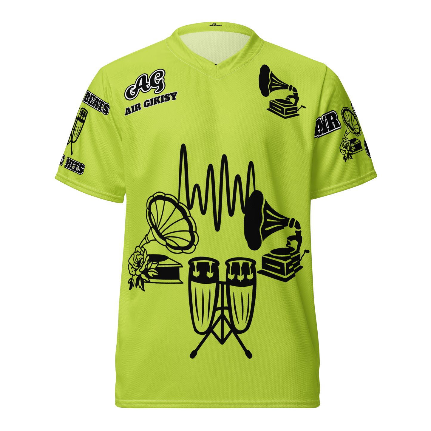 Recycled unisex sports jersey
