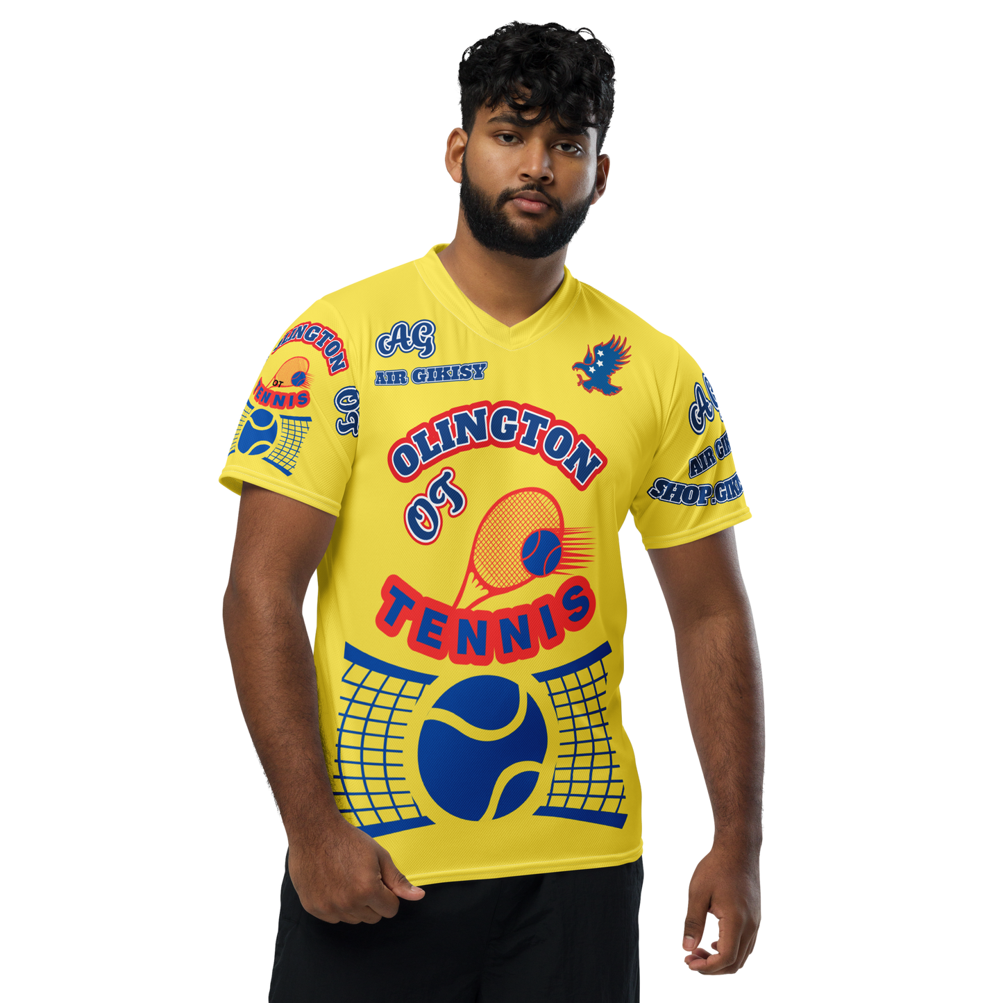 Recycled unisex sports jersey
