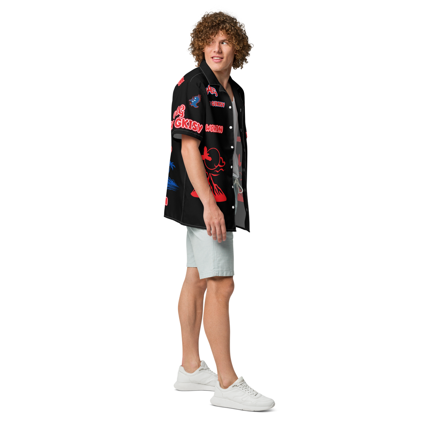 Unisex button shirt