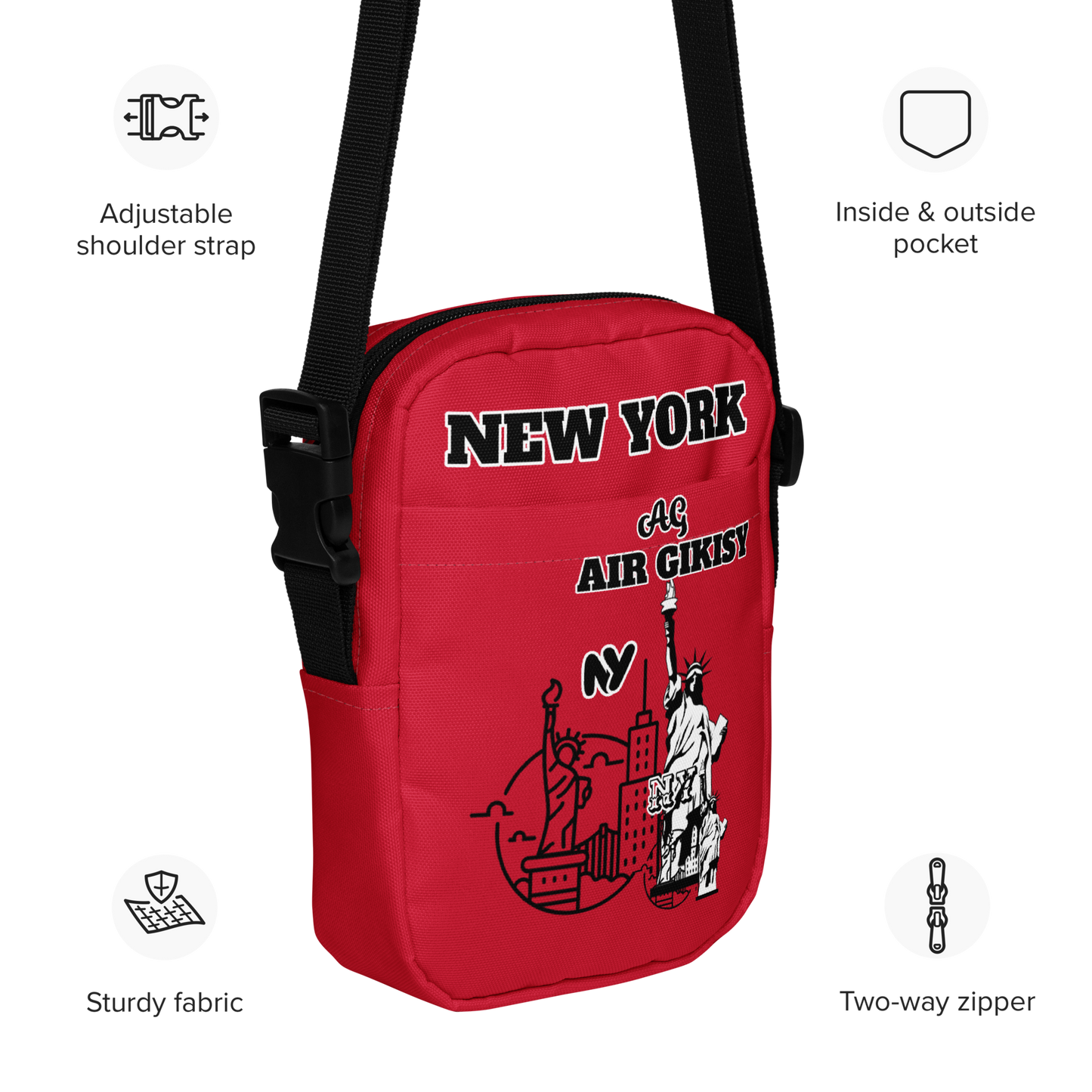 Utility crossbody bag