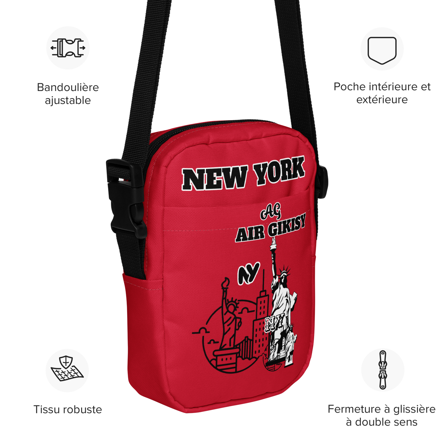 Utility crossbody bag