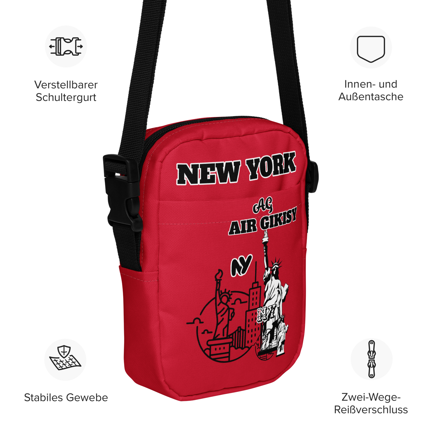 Utility crossbody bag