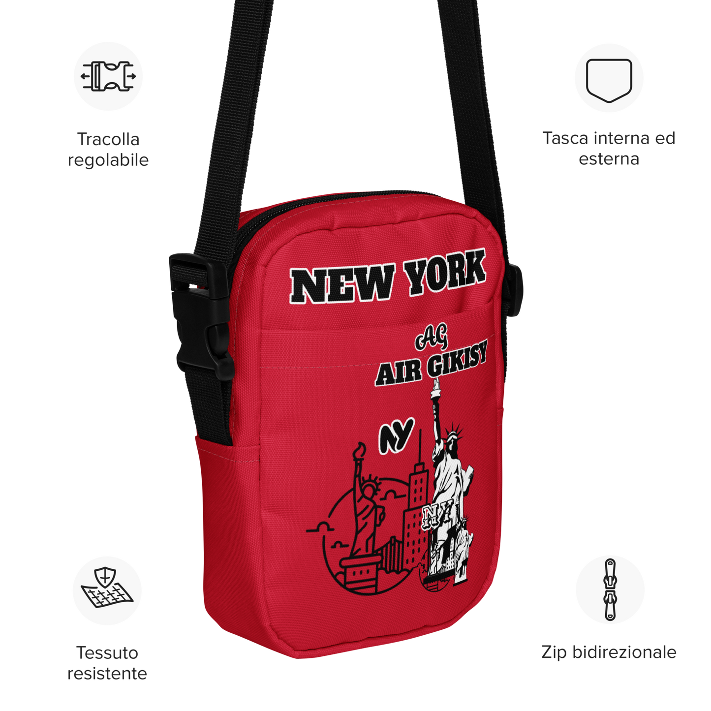 Utility crossbody bag