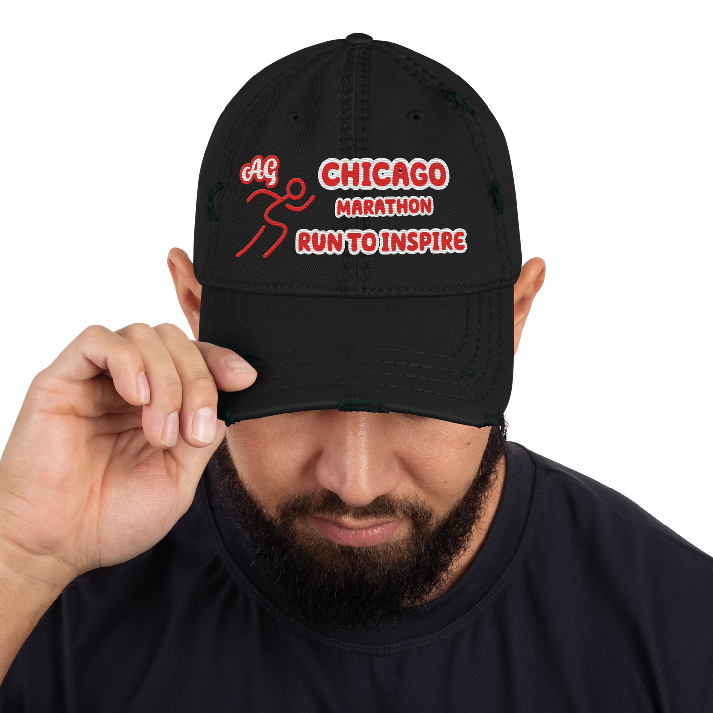 Distressed Dad Hat