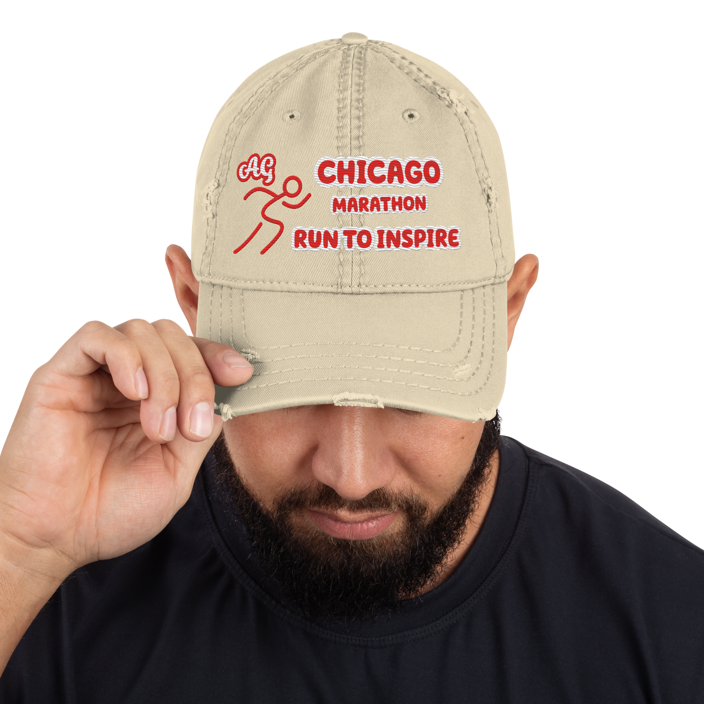 Distressed Dad Hat