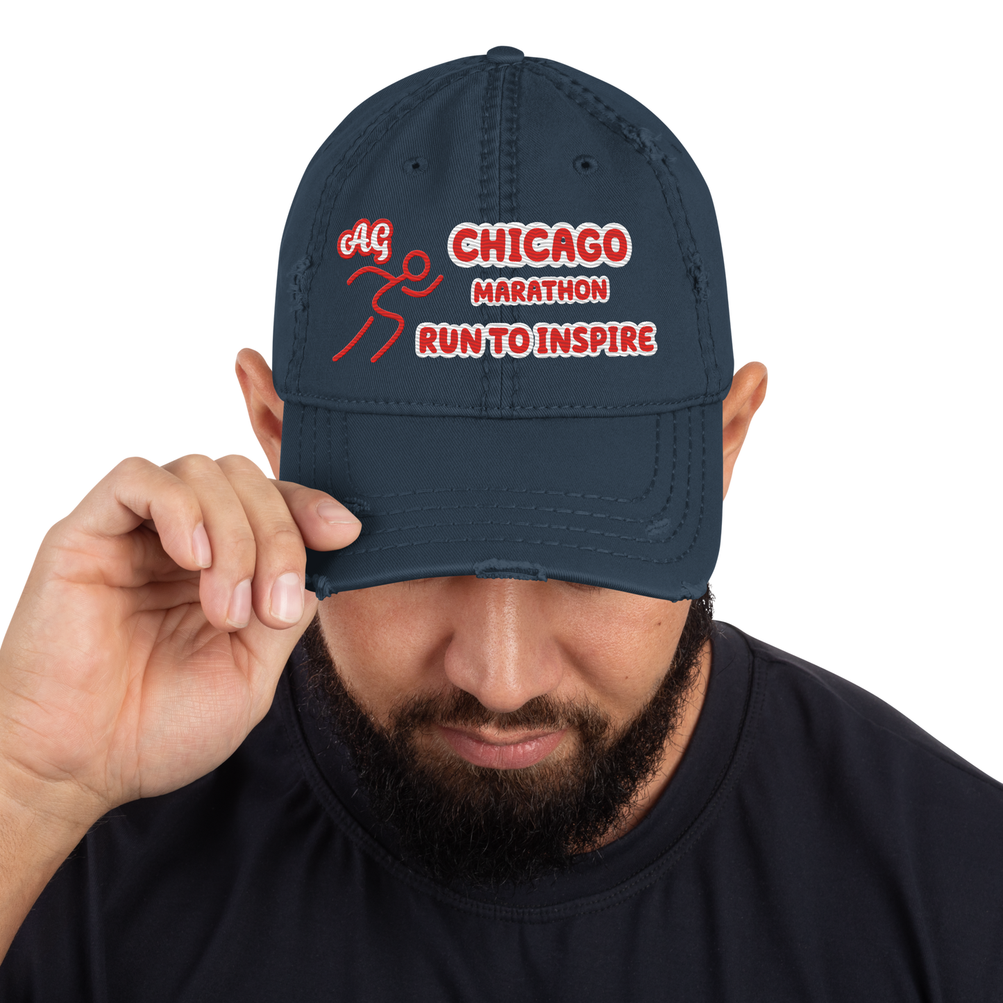 Distressed Dad Hat