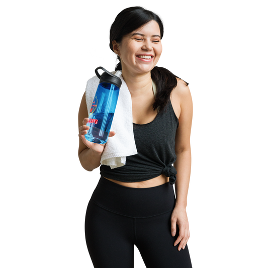 Sports water bottle