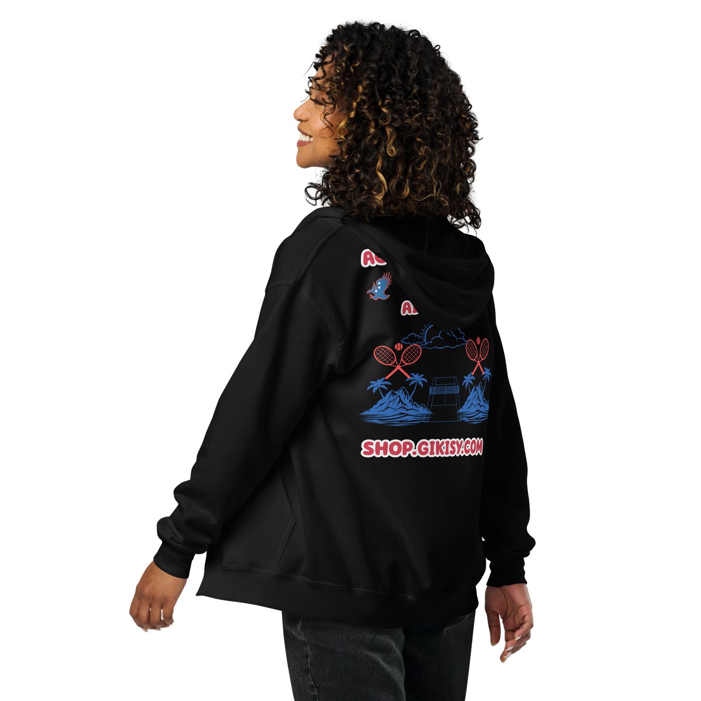 Unisex heavy blend zip hoodie
