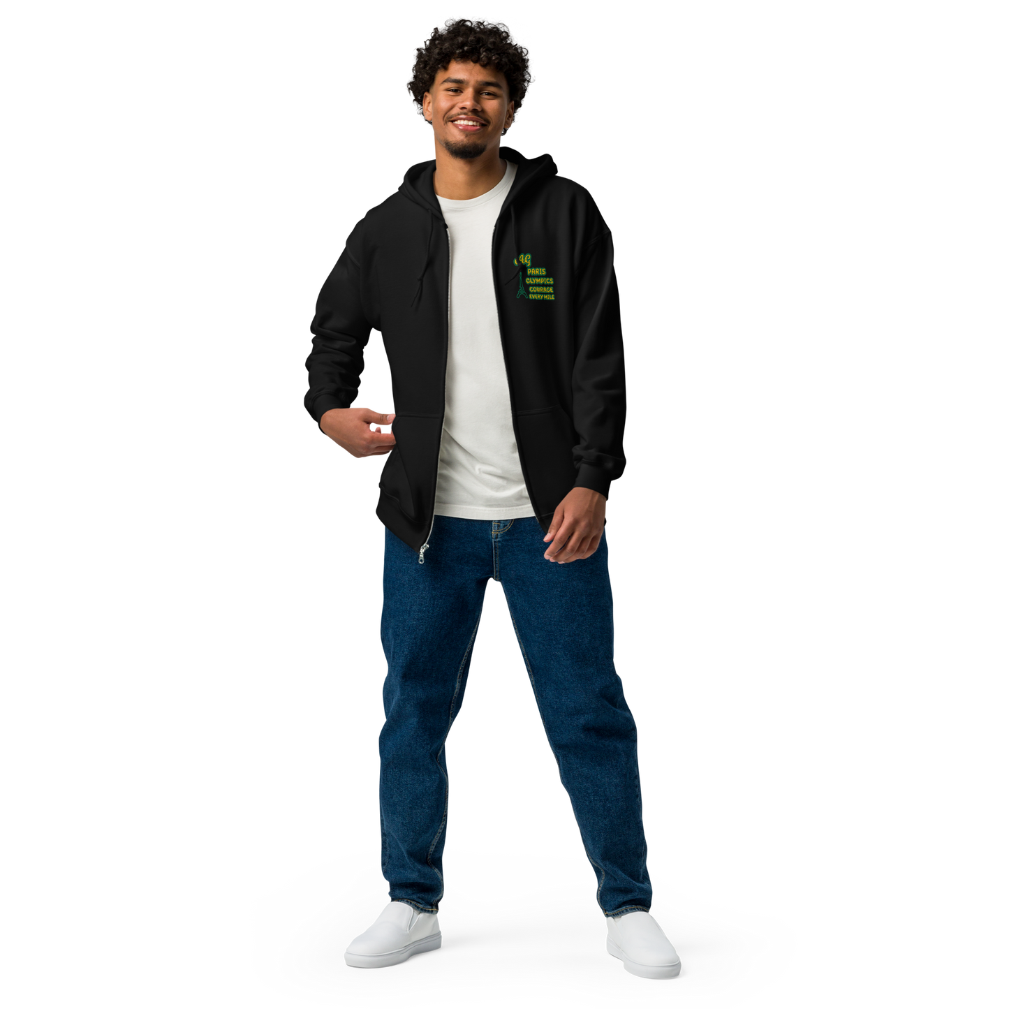 Unisex heavy blend zip hoodie