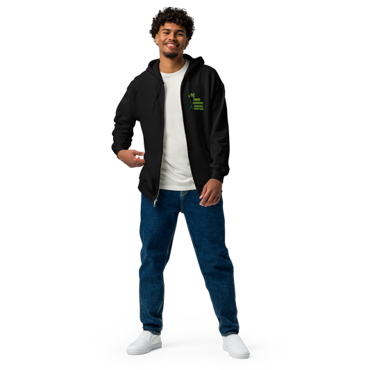 Unisex heavy blend zip hoodie