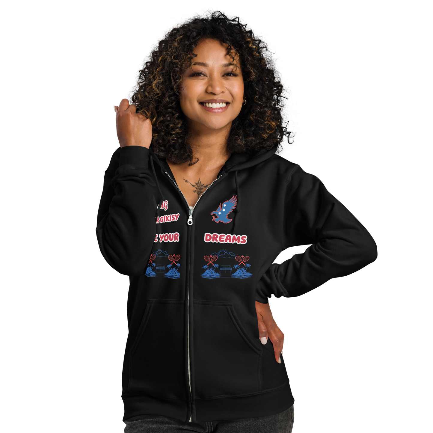 Unisex heavy blend zip hoodie