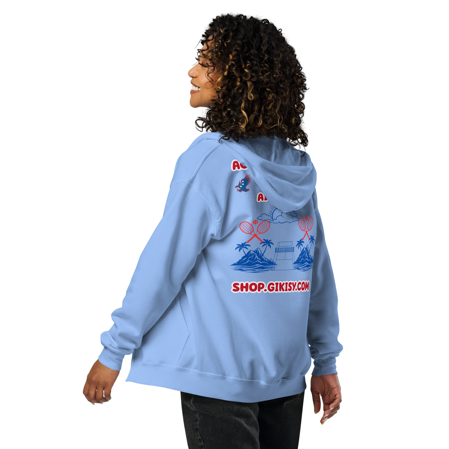 Unisex heavy blend zip hoodie