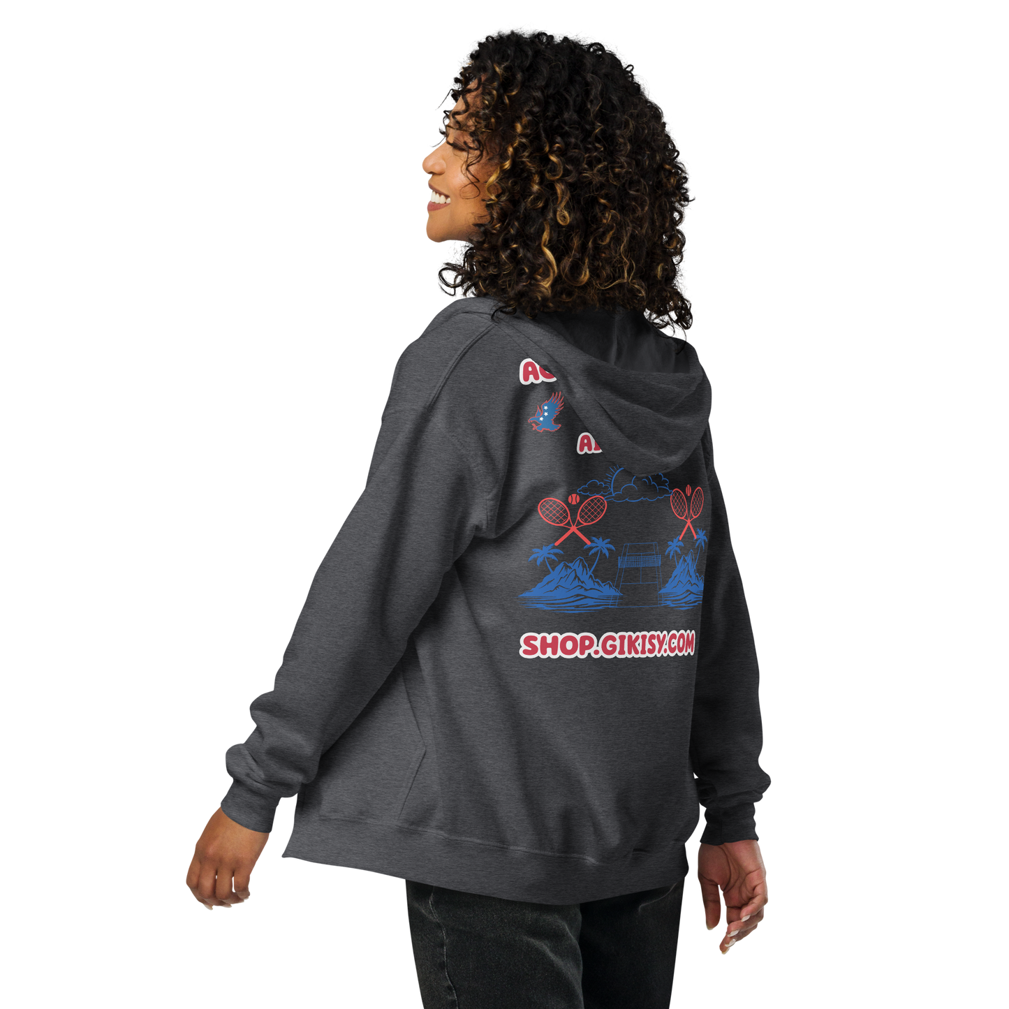 Unisex heavy blend zip hoodie