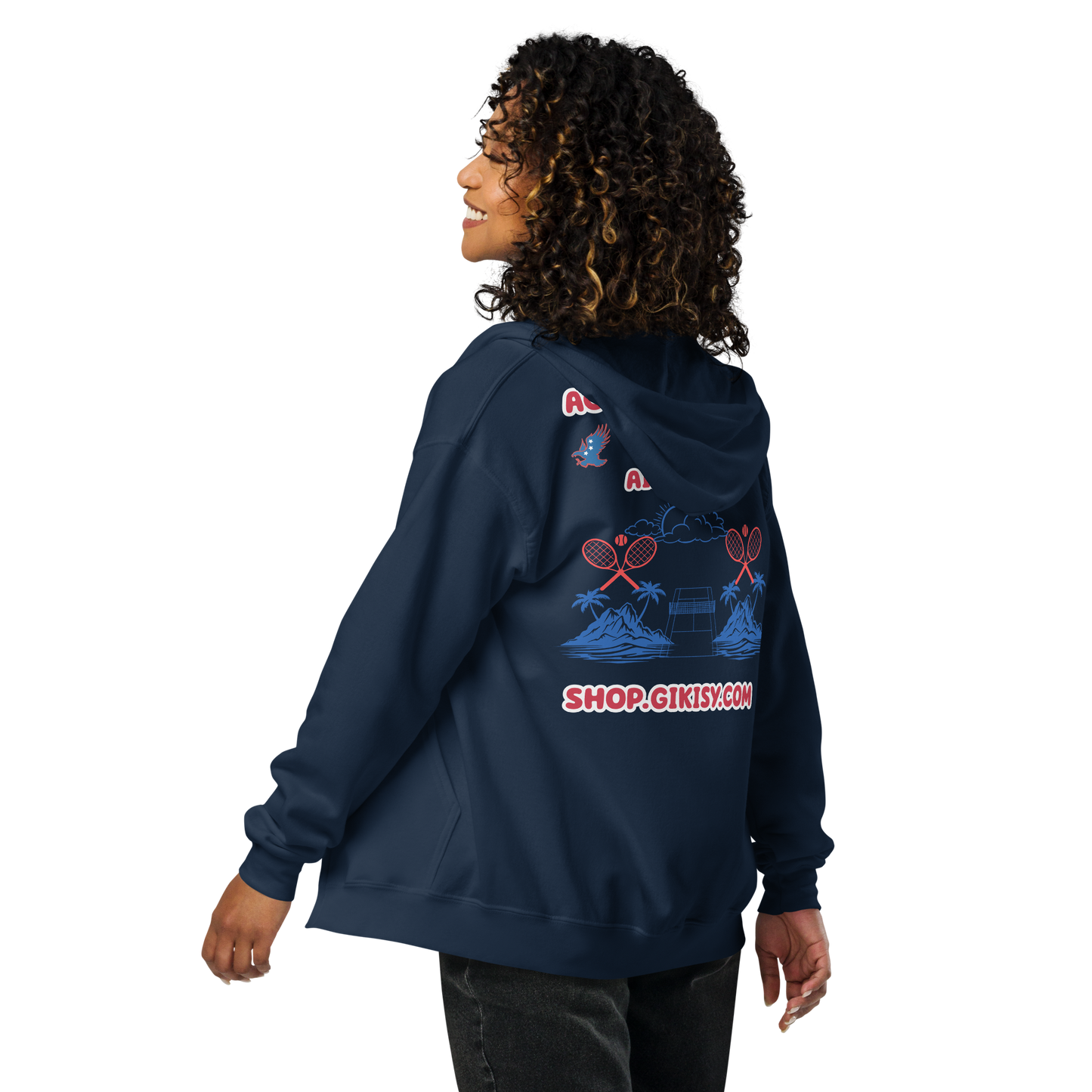 Unisex heavy blend zip hoodie