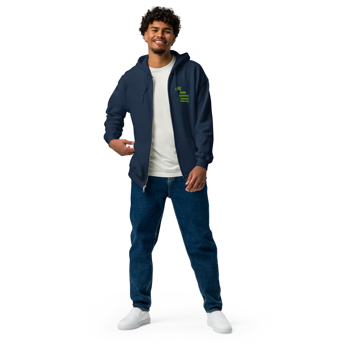Unisex heavy blend zip hoodie