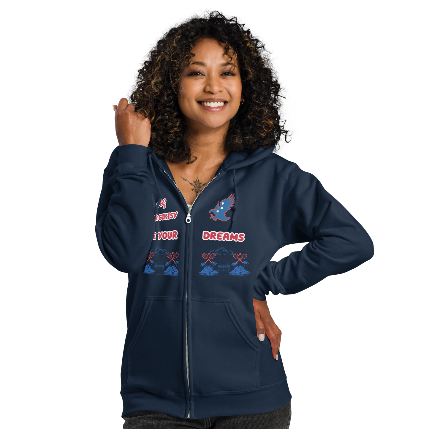 Unisex heavy blend zip hoodie