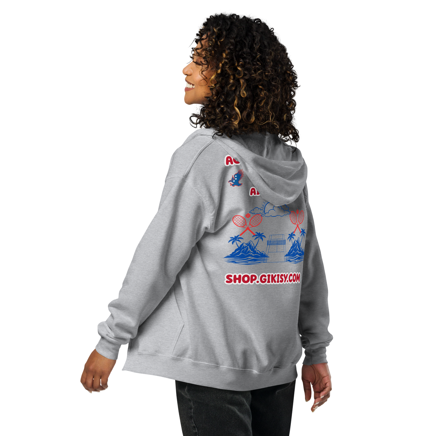 Unisex heavy blend zip hoodie