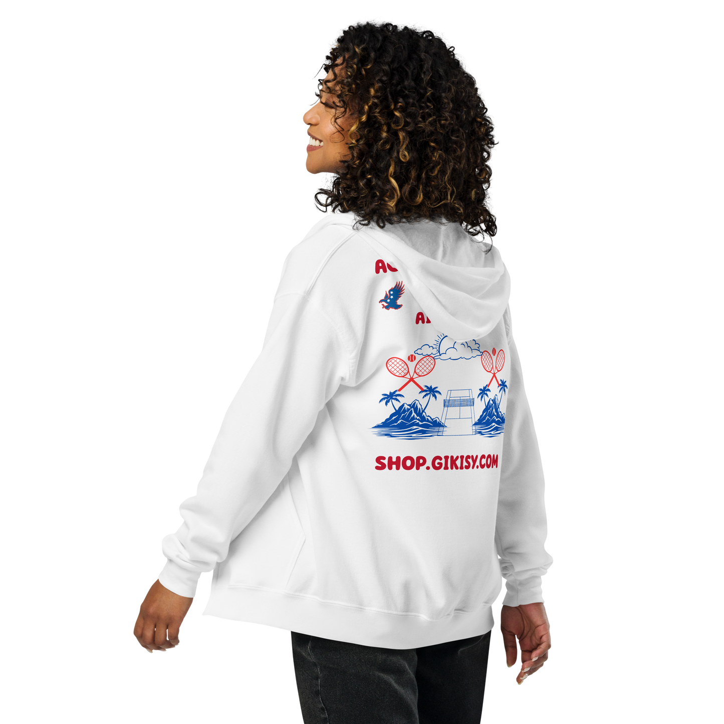 Unisex heavy blend zip hoodie