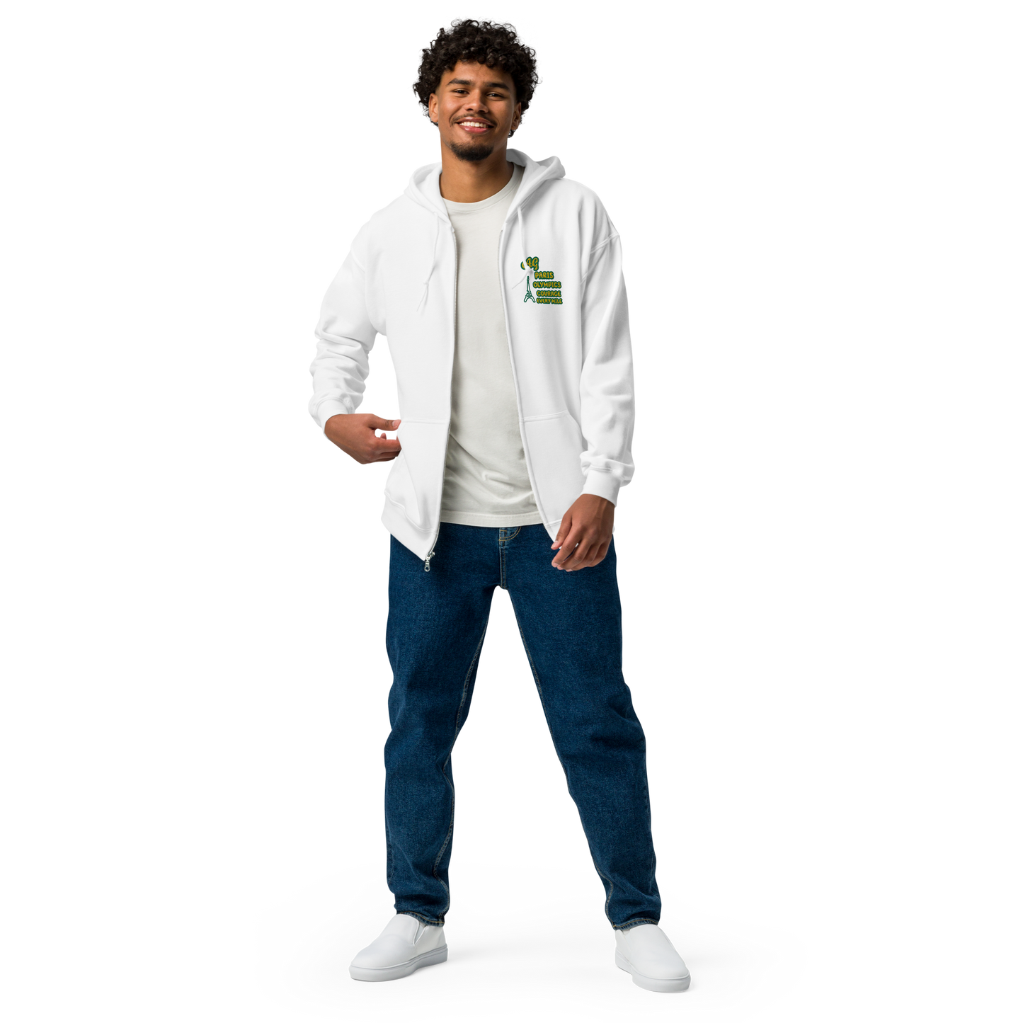 Unisex heavy blend zip hoodie