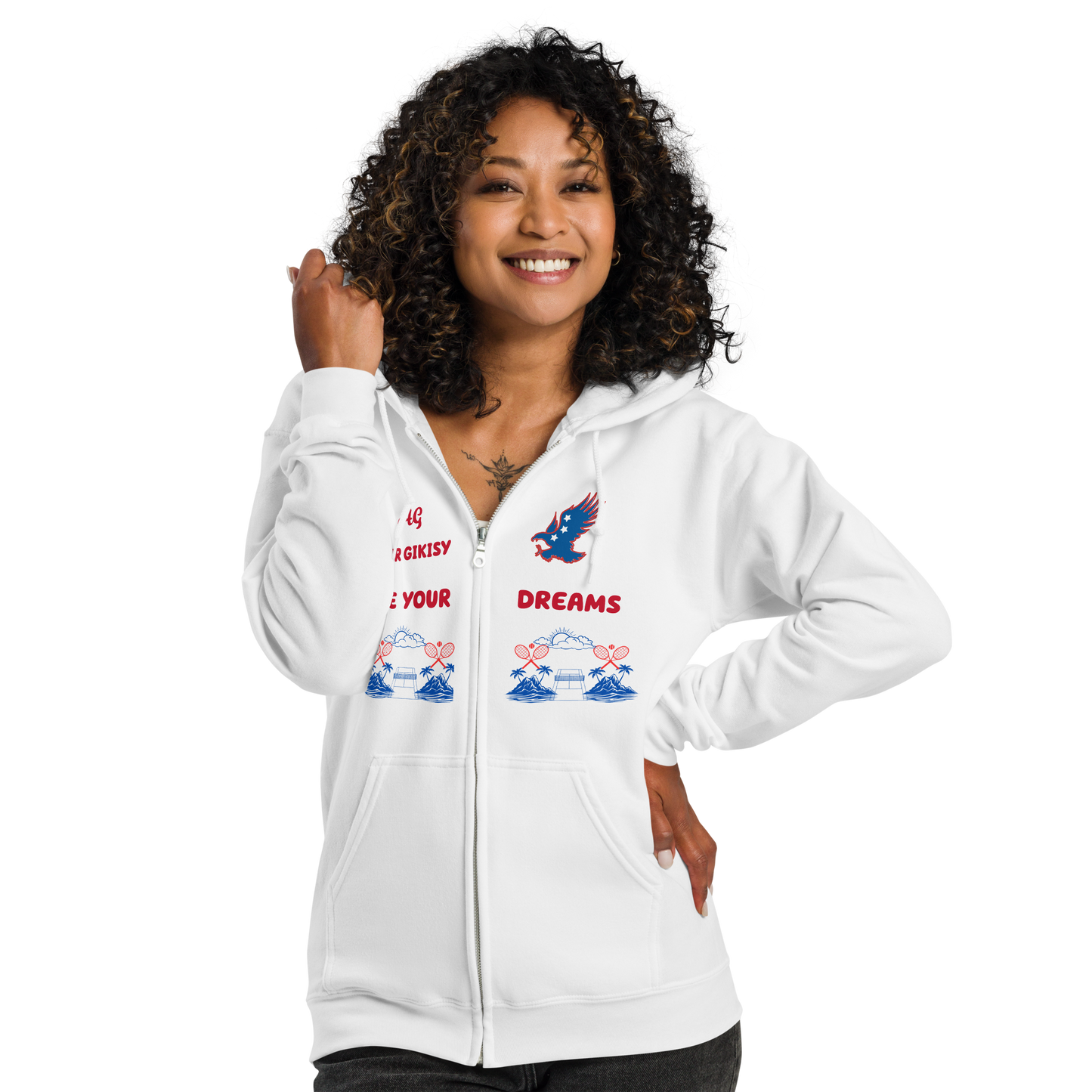Unisex heavy blend zip hoodie