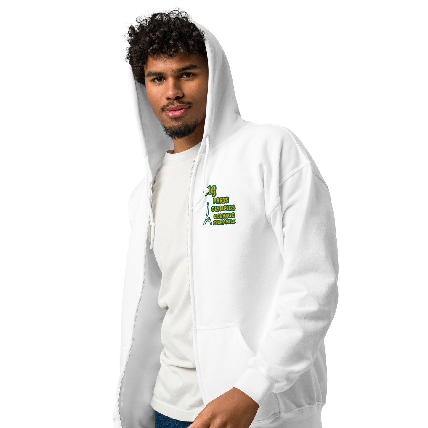 Unisex heavy blend zip hoodie