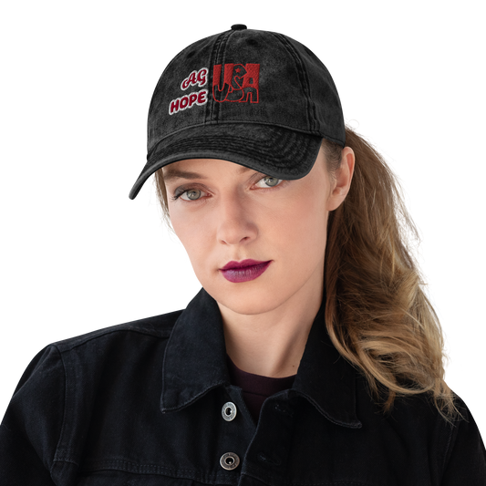 Vintage Cotton Twill Cap